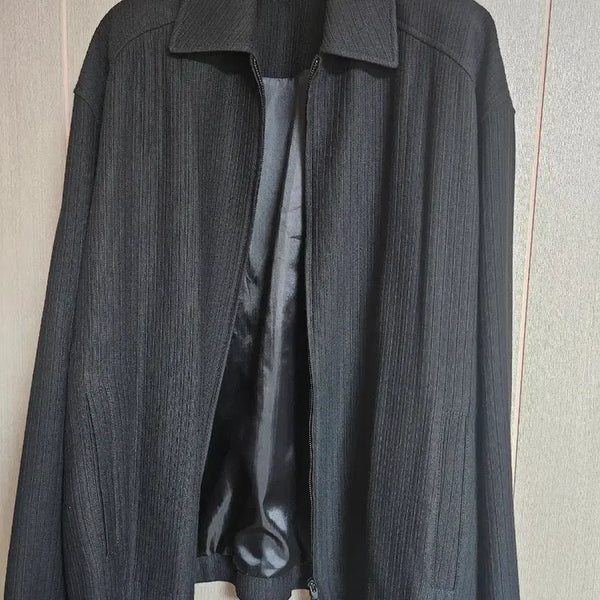 [BUNJANG] Juun.J 26 Season Juun.J Plisse Blended Cotton Stripe Jacket / 준지 26시즌 준므플리세 블렌디드 코튼 스트라이프 자켓 50