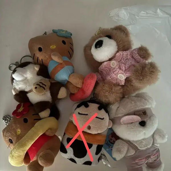 [BUNJANG] Doll Keychain Set / 인형 키링 모음