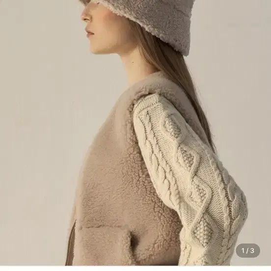 [BUNJANG] Facade Pattern Bucket Hat Ivory / 파사드패턴 버킷햇 아이보리 색상