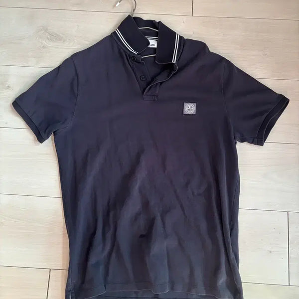 [BUNJANG] Stone Island Genuine Cotton Polo Shirt / 정품 스톤 스톤아일랜드 카라티 95