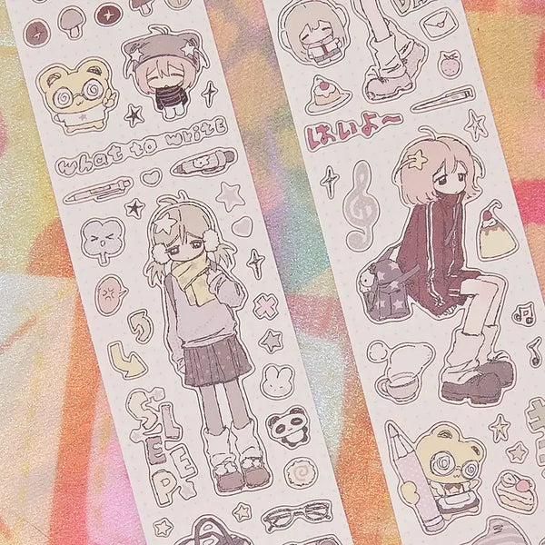 [BUNJANG] Highyo Kiss Cut Stickers - Designer Collection / (재고1)[띵] 해외작가_하이요 키스컷 /다꾸 문구 소분