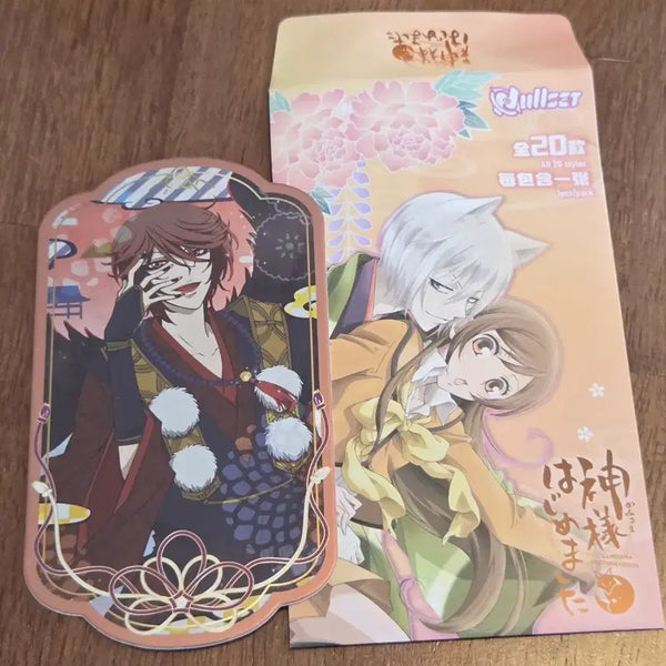 [BUNJANG] Kamisama Kiss Tomoe Charm Ticket Photocard (Kurama) - Unsealed / 오늘부터 신령님 부적풍 티켓 포토카드 (쿠라마)