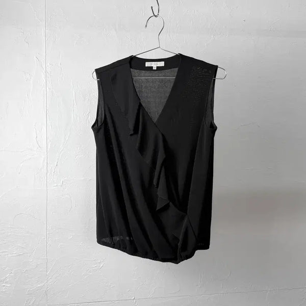 [BUNJANG] Epoca Ruffle Sleeveless Top / Epoca 러플 슬리브리스