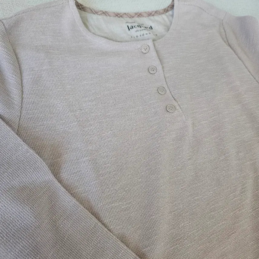 [BUNJANG] ZIOZIA Henry Neck Long Sleeve Shirt / 지오송지오 헨리넥 롱슬리브 긴팔티 77