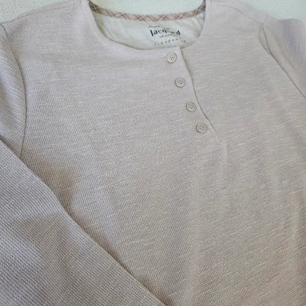 [BUNJANG] ZIOZIA Henry Neck Long Sleeve Shirt / 지오송지오 헨리넥 롱슬리브 긴팔티 77
