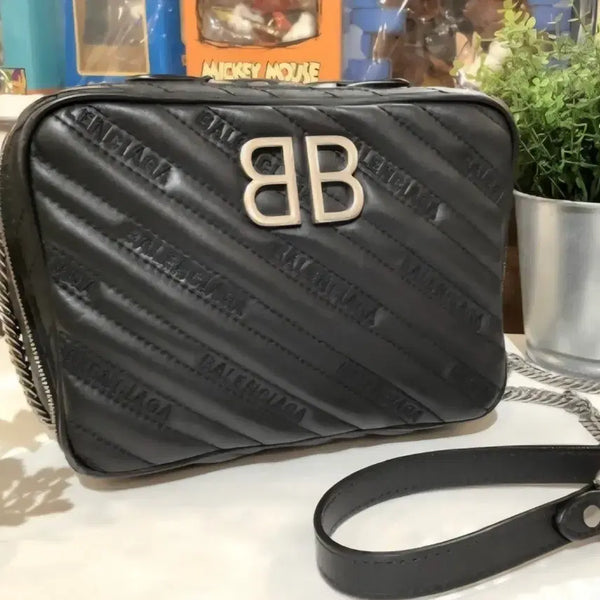 [BUNJANG] Balenciaga BB Reporter Bag Black Leather / 발렌시아가 BB 리포터백 블랙