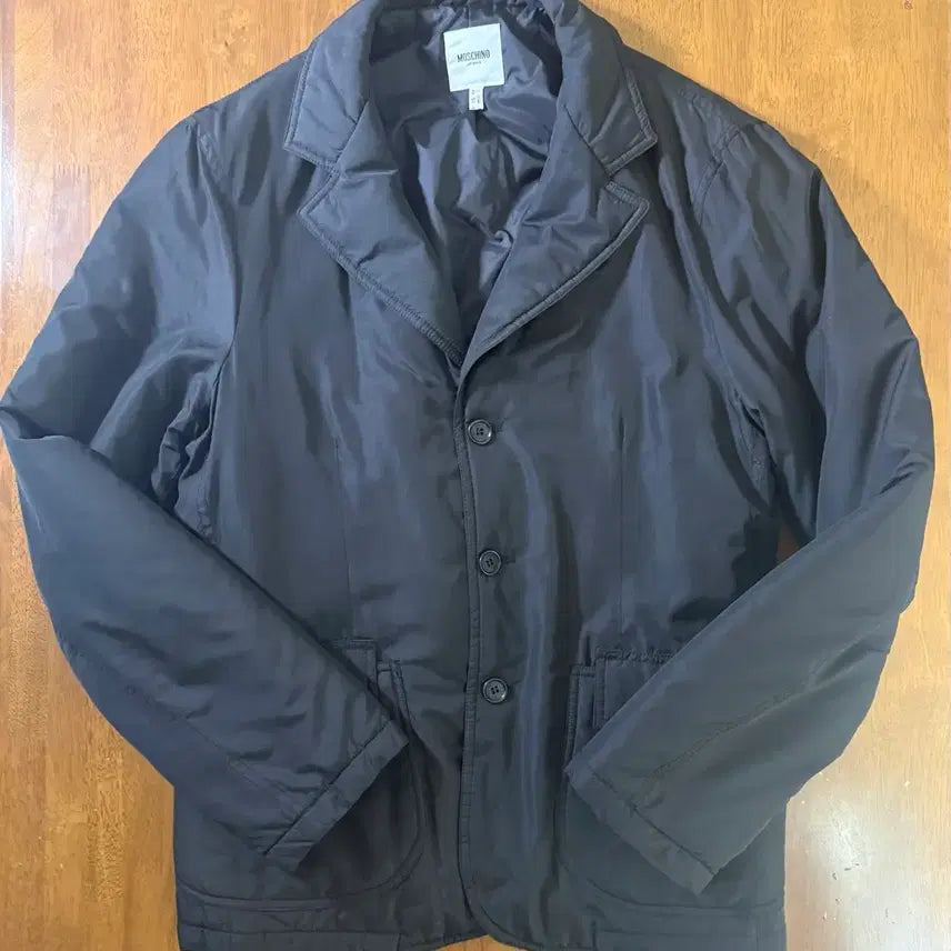 [BUNJANG] Vintage Moschino Jeans Padded Coat Black Size 48 / 빈티지 Y2K Moschino 진스 패딩 코트 블랙 48