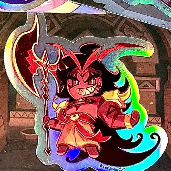 [BUNJANG] Cookie Run Kingdom Burning Spices Hologram Sticker / [ 단종 ] 쿠키런 킹덤 버닝스파이스 홀로그램 스티커 버닝