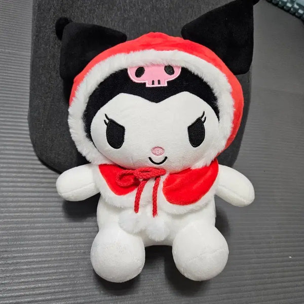 [BUNJANG] Sanrio Kuromi Santa Hoodie Plush / (새제품) 산리오 쿠로미 산타 후드 인형