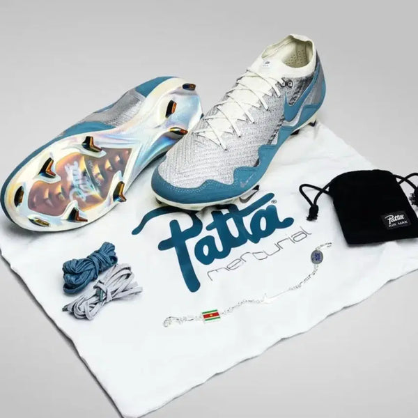 [BUNJANG] Nike x Patta Zoom Mercurial Vapor 16 Elite FG Noise Aqua / 나이키 x 파타 줌 머큐리얼 베이퍼 16 엘리트 FG 노이즈 아쿠아 앤