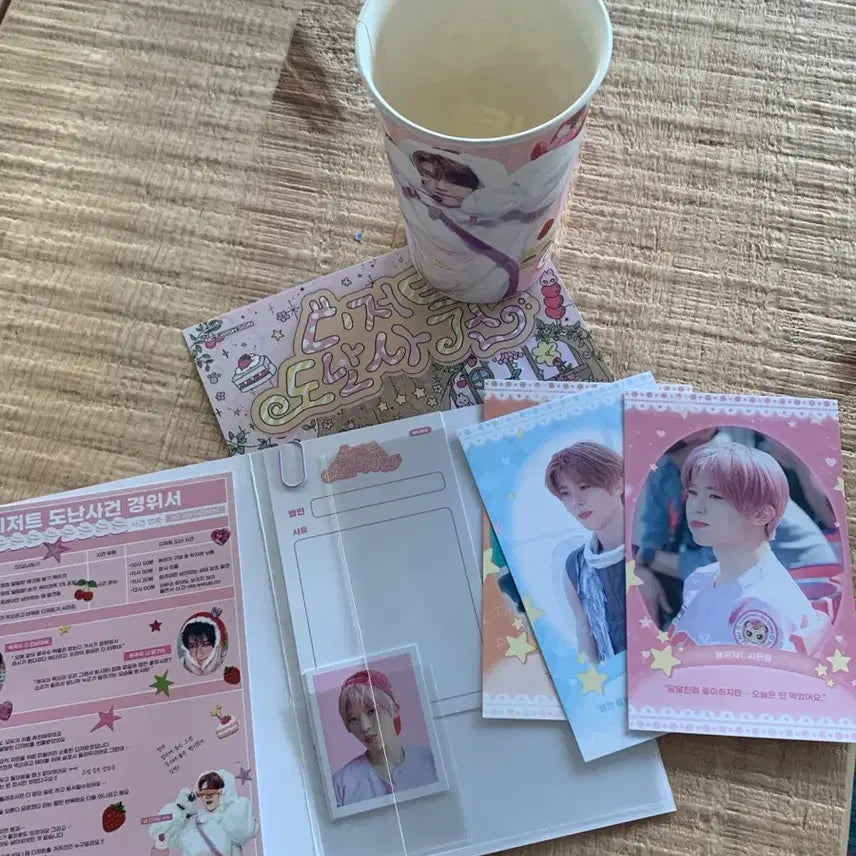 [BUNJANG] Sion Birthday Cafe 'Do Not Disturb' Dessert Heist Basic Benefit / 시온 생일카페 생카 기본 특전 양도 판매 도련님을 부탁해 디저트 도난사건