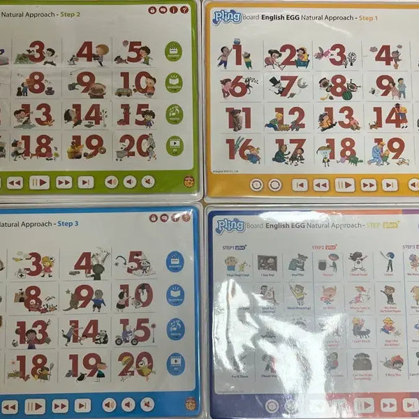 [BUNJANG] English Egg Naturalism English Board Full Set / 잉글리쉬 에그 자연주의 영어보드 풀세트