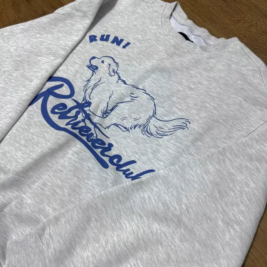 [BUNJANG] Retriever Club Sweatshirt Grey / 옷장정리(처분) 리트리버클럽 맨투맨 그레이