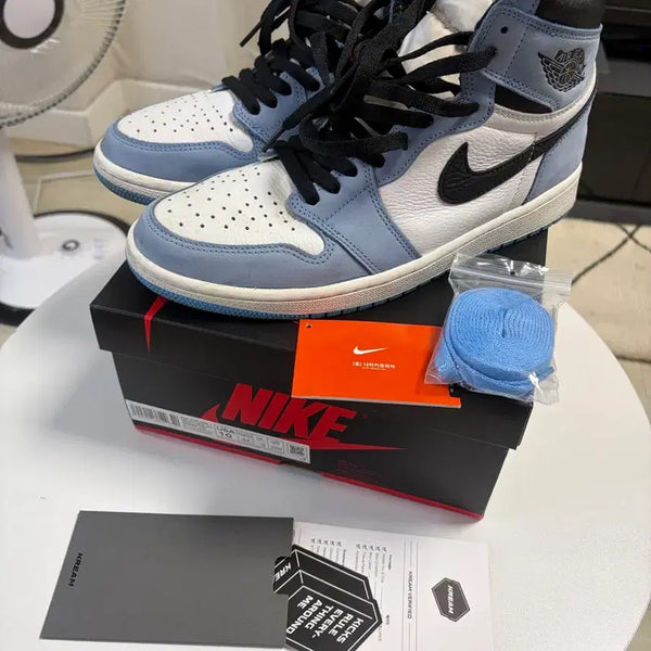 [BUNJANG] Nike Air Jordan 1 Retro High OG University Blue (280) / 나이키 조던1 레트로 하이 OG 유니버시티 블루 280