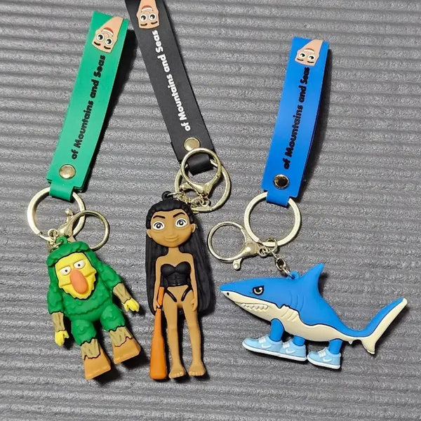 [BUNJANG] Trallerlo Character Keyring Set / (새상품/세트) 트랄렐로 캐릭터 키링 세트