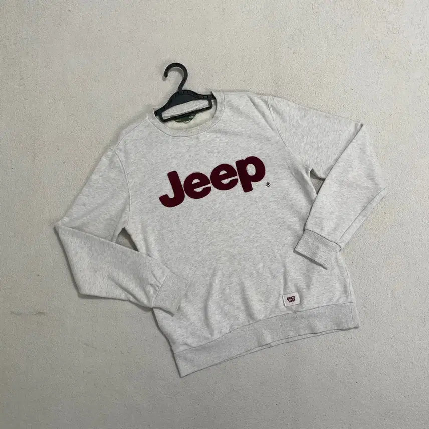 [BUNJANG] Jeep Round Sweatshirt M / M 지프 라운드 맨투맨 B.3826