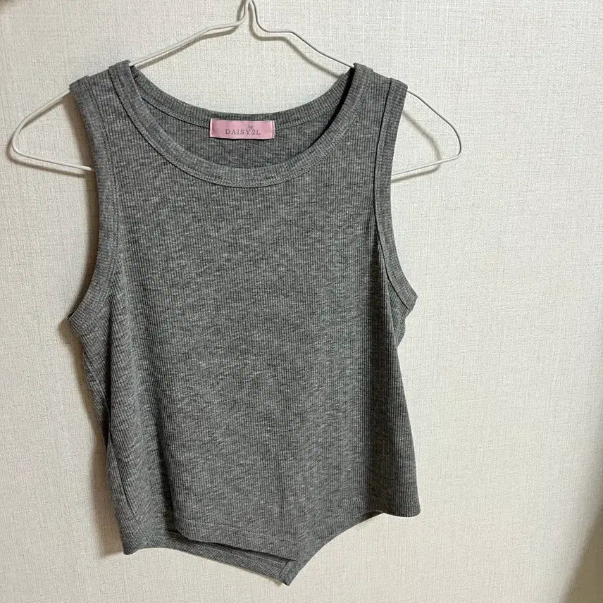 [BUNJANG] Daisy Two L Ribbed Tank Top / 데이지투엘 나시