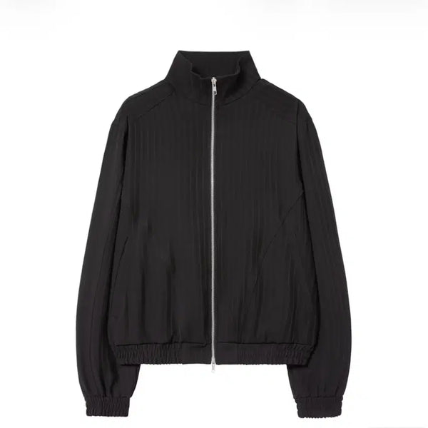 [BUNJANG] Haleine Pinstripe Paneled Crop Jacket Size 1 / Haleine 알렌느 핀스트라이프 패널드 크롭 자켓 1 size