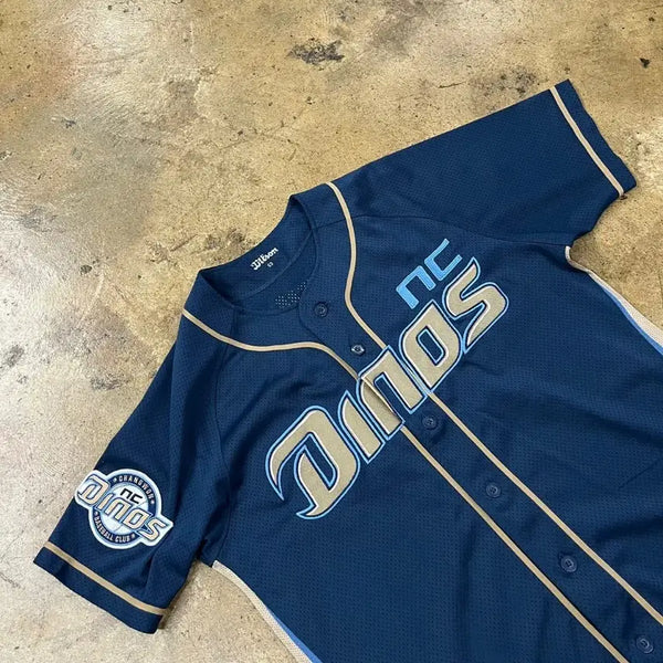 [BUNJANG] Wilson NC Dinos Baseball Uniform Navy Lee Jae-eun / [95] 윌슨 NC 다이노스 야구 유니폼 네이비 이재은