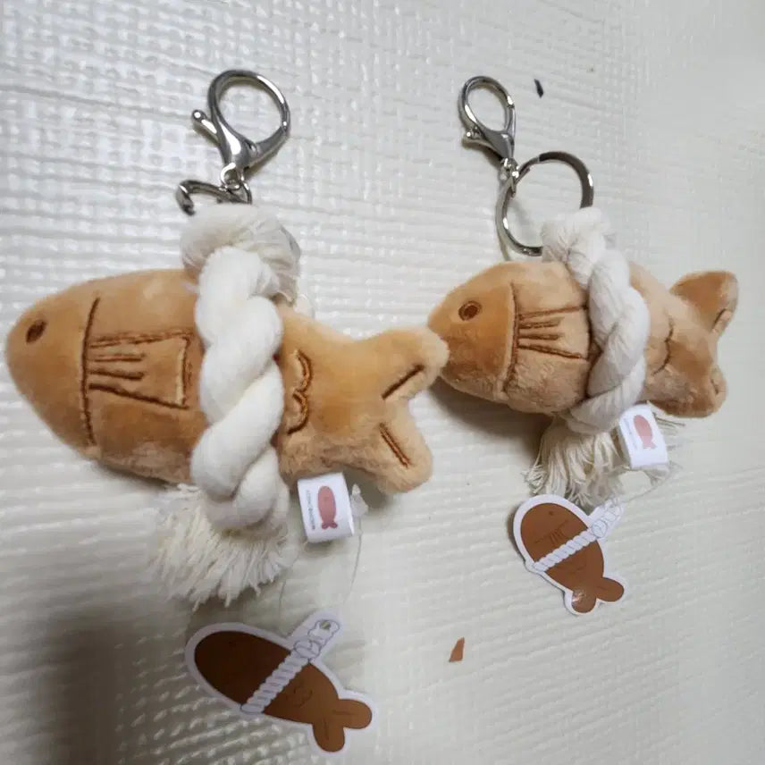 [BUNJANG] Fish-Shaped Bread Charm 8cm Keyring / 붕어빵 액막이 8센치 키링 새상품