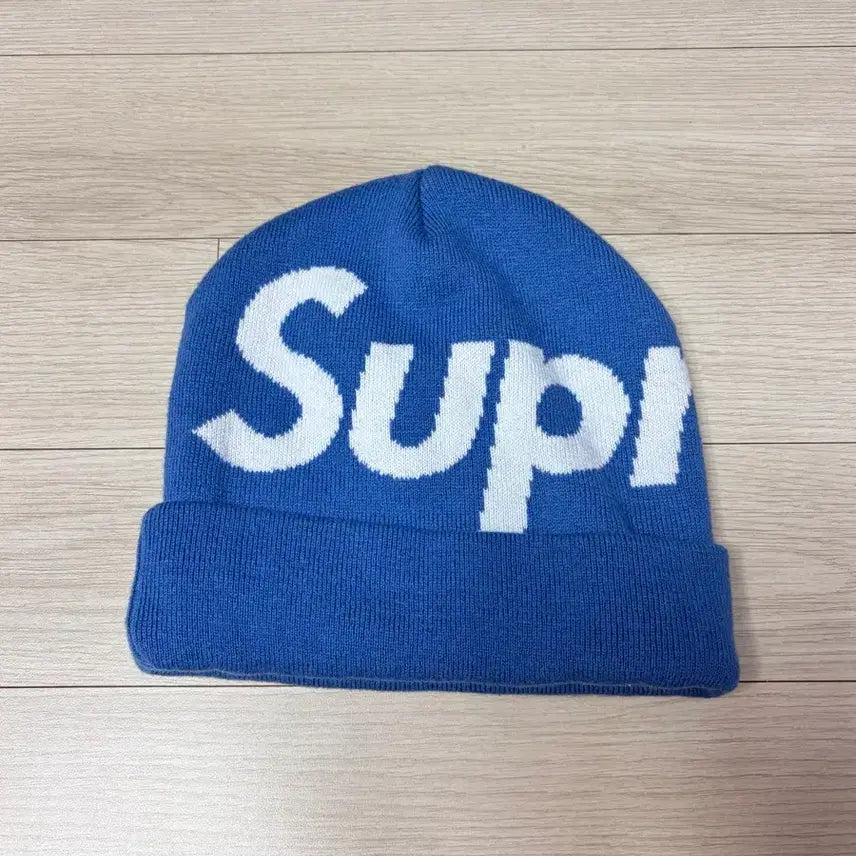 [BUNJANG] Supreme Big Logo Beanie Slate / 슈프림 빅 로고 비니 슬레이트 -