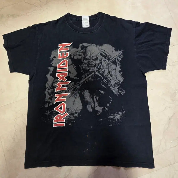 [BUNJANG] Iron Maiden High Contrast Trooper T-Shirt / 아이언 메이든 하이 콘트라스트 트루퍼 티셔츠