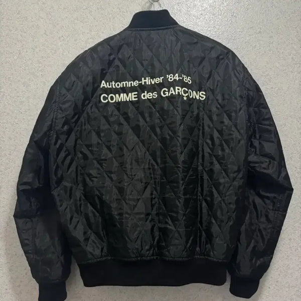 [BUNJANG] Comme des Garçons CDG Quilted Staff Blouson Jacket / (L)꼼데가르송 cdg 퀼티드 스태프 자켓 블루종