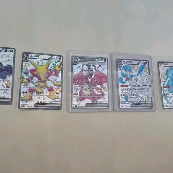 [BUNJANG] Pokemon Cards Charizard & Mew (Includes SSR) - Set of 5 / 포켓몬카드 리자몽,뮤 ssr포함5종 팔아요