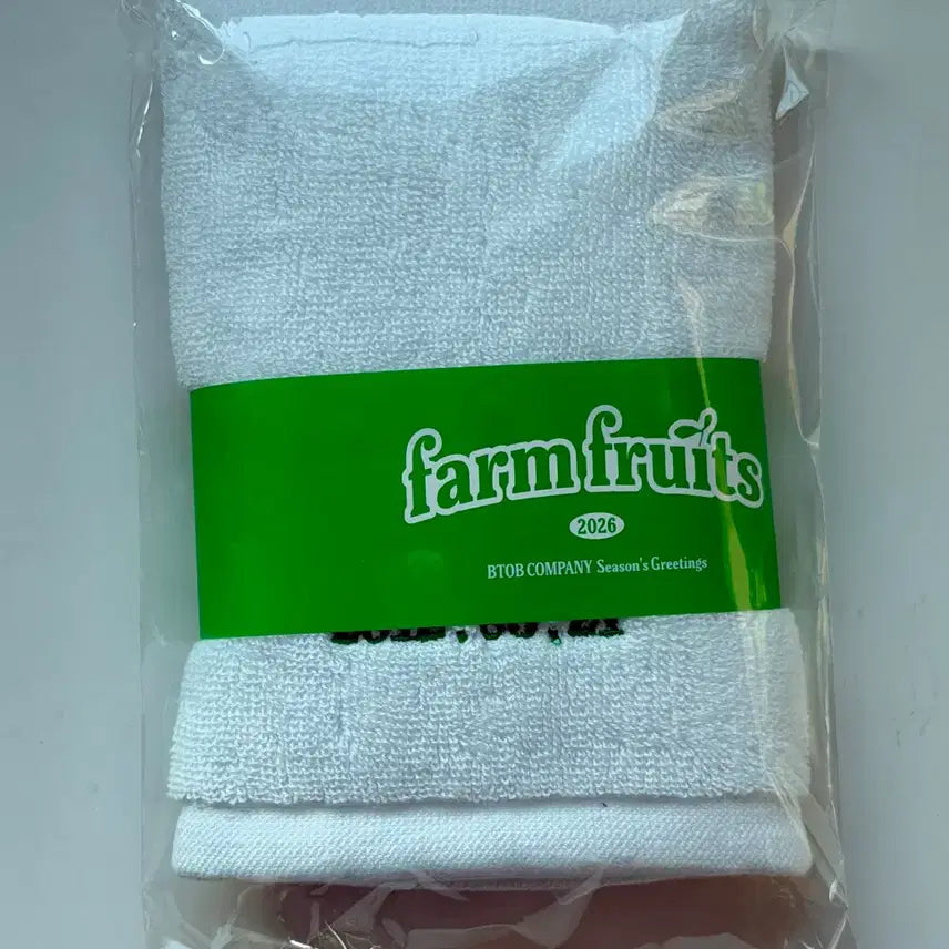 [BUNJANG] BTOB 2026 Season's Greetings Towel Sealed / 비투비 2026 시그 구성품 수건 타올 미개봉