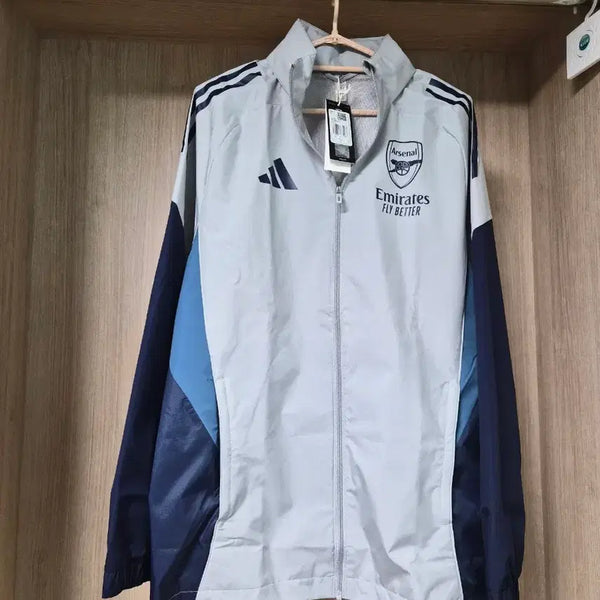 [BUNJANG] Adidas Arsenal 25-26 All Weather Jacket - Men's Medium (International Size) / 아디다스 아스날 25-26 올웨더자켓 해외M