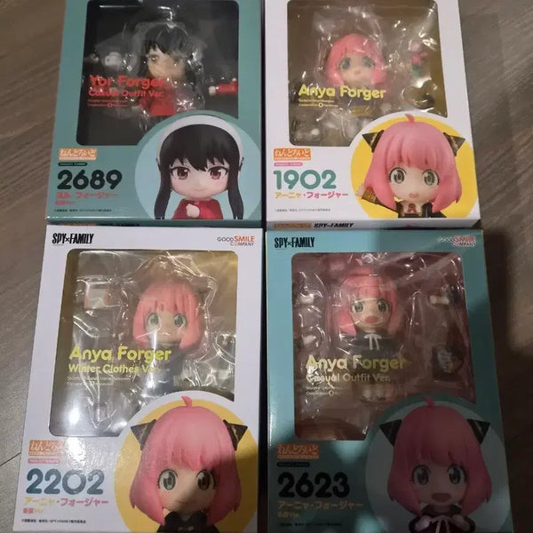 [BUNJANG] Spy x Family Nendoroid Yor & Anya Set (4 Types, Sealed) / 스파이패밀리 넨도로이드 요르, 아냐 4종 미개봉