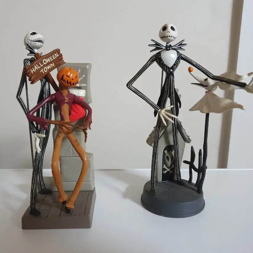 [BUNJANG] The Nightmare Before Christmas Jack Skellington Figure Set Bundle / 크리스마스 악몽 잭 피규어 세트 일괄
