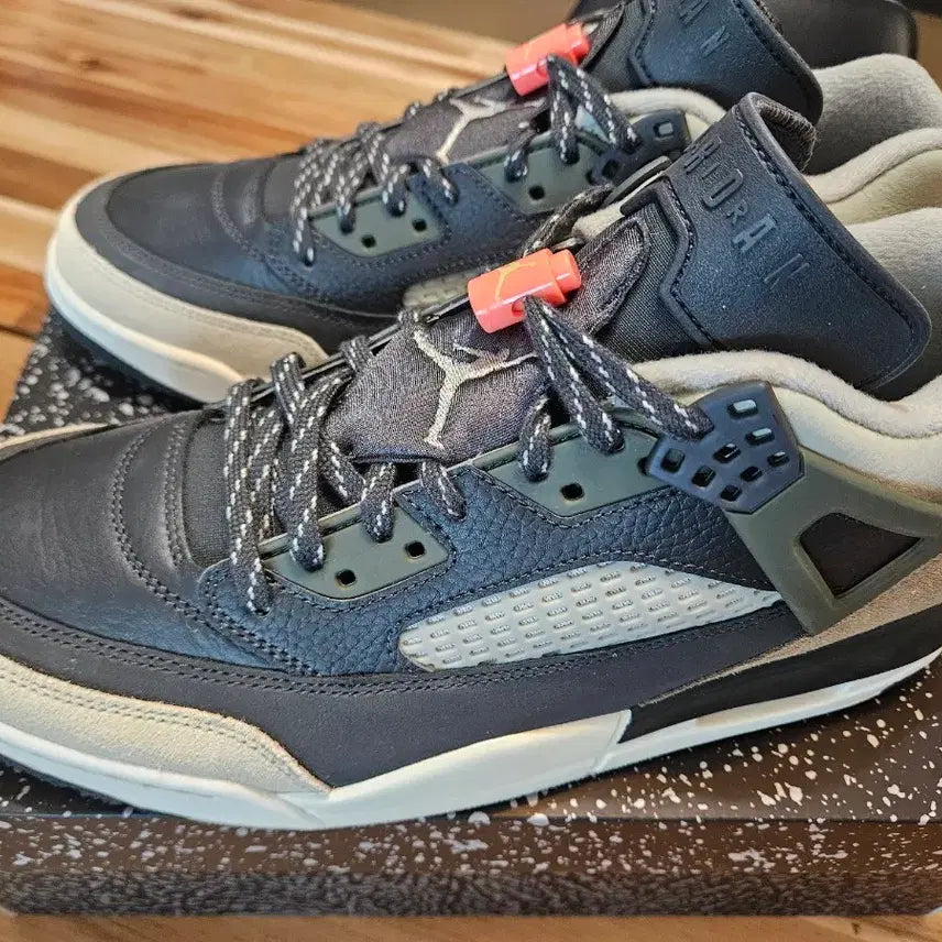 [BUNJANG] Air Jordan Spizike Low Anthracite Light Wild Mango Men's Basketball Shoes / 조던 스피자이크 로우 앤트러사이트 라이트 와일드 망고