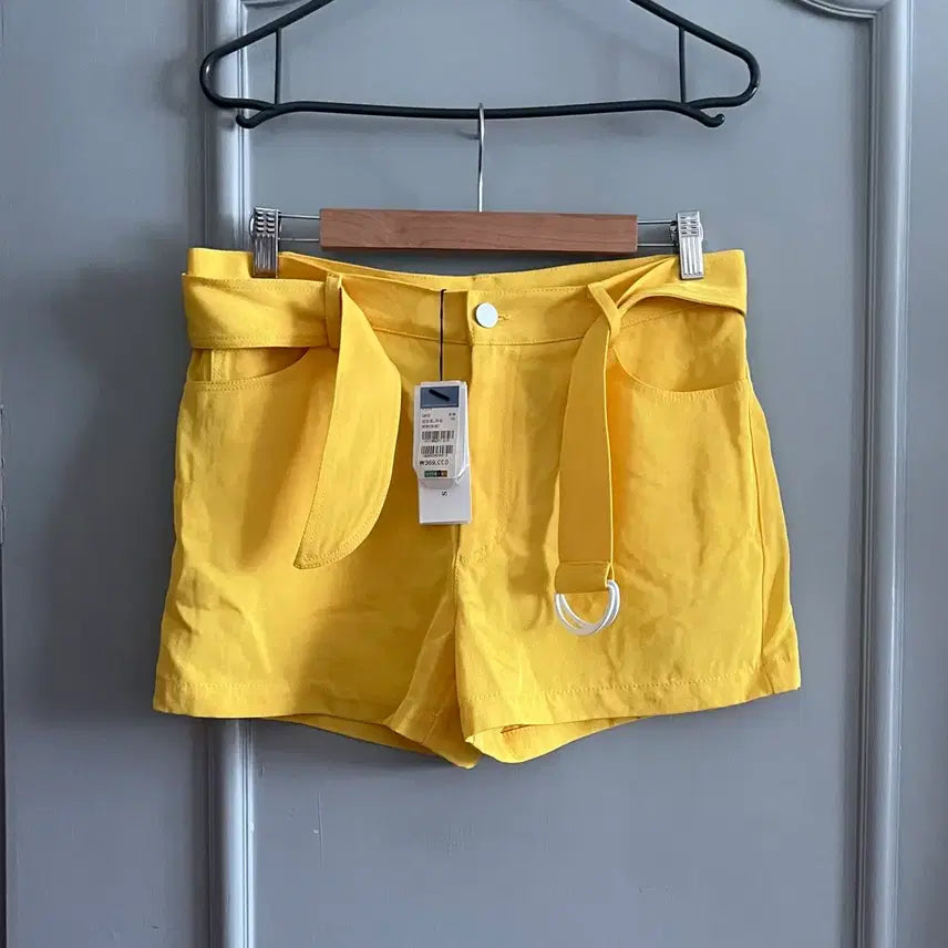 [BUNJANG] Sandro Belted Shorts Rayon 100 New / 산드로 벨티드 팬츠 반바지 레이온100 새상품 64-88사이즈