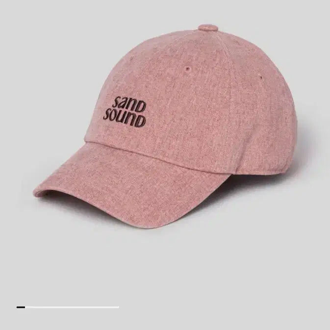 [BUNJANG] Sand Sound Small Logo Ball Cap Light Pink / [새상품] 샌드사운드 볼캡 라이트 핑크