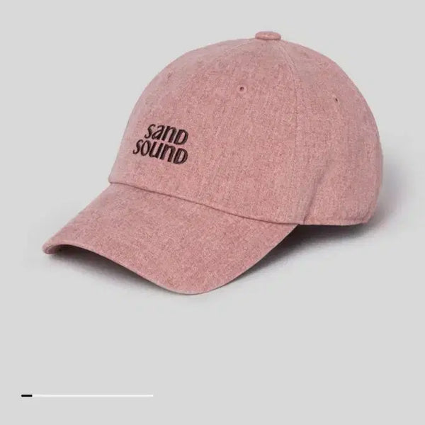 [BUNJANG] Sand Sound Small Logo Ball Cap Light Pink / [새상품] 샌드사운드 볼캡 라이트 핑크