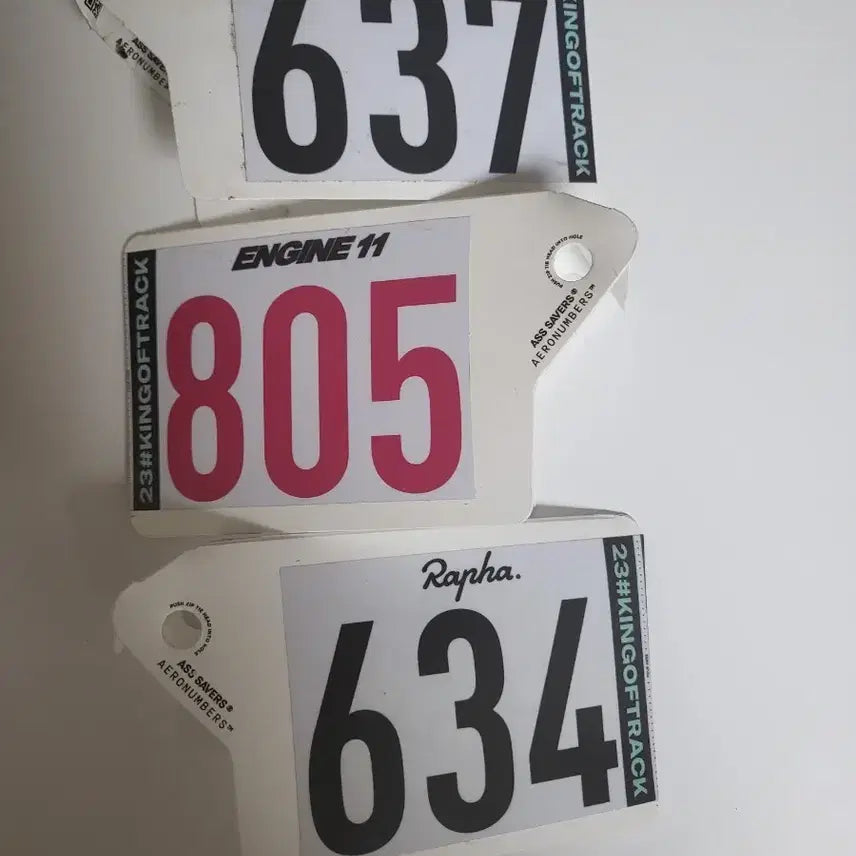 [BUNJANG] King of Ottery Bib Number / 킹오트 배번표 ㅍㅍ