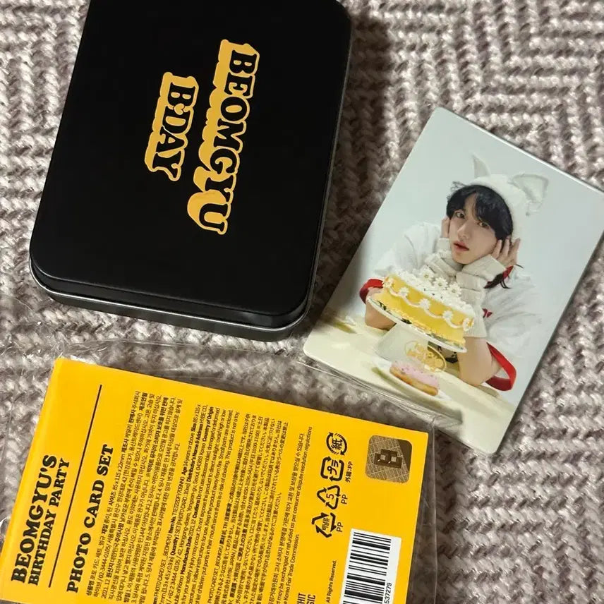 [BUNJANG] TXT Tomorrow x Together Beomgyu Birthday Photocard Set / 투바투 투모로우바이투게더 범규 생일 포카 세트
