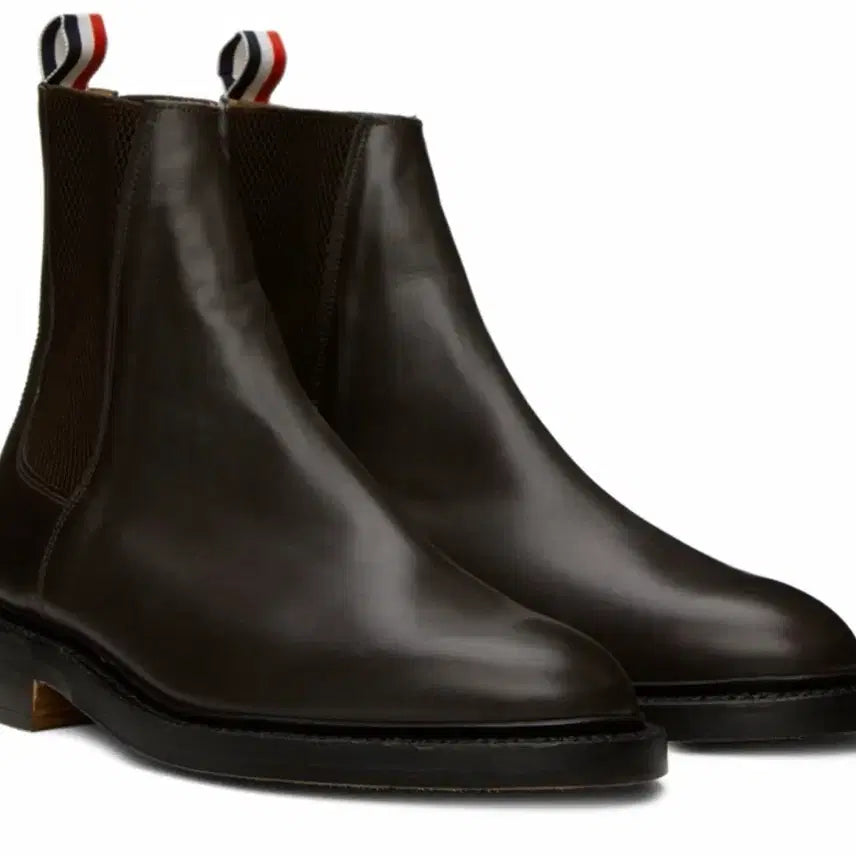 [BUNJANG] Thom Browne Classic Chelsea Boots Brown Size 8 / [급처]톰브라운 클래식 첼시 부츠 브라운 8사이즈 (260)