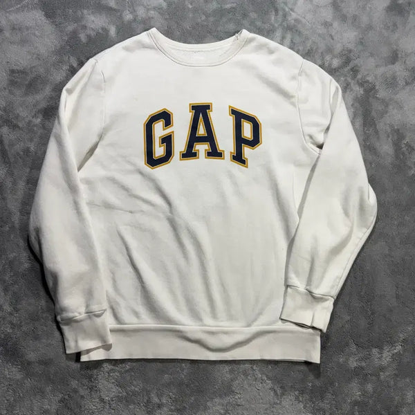 [BUNJANG] Gap White Sweatshirt M / 갭 화이트 맨투맨