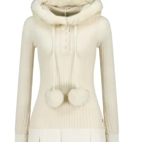 [BUNJANG] FOHR SNOWBALL ONE-PIECE DRESS M / 포어링 스노우볼 원피스 M