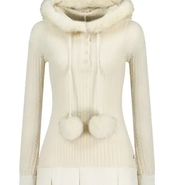 [BUNJANG] FOHR SNOWBALL ONE-PIECE DRESS M / 포어링 스노우볼 원피스 M