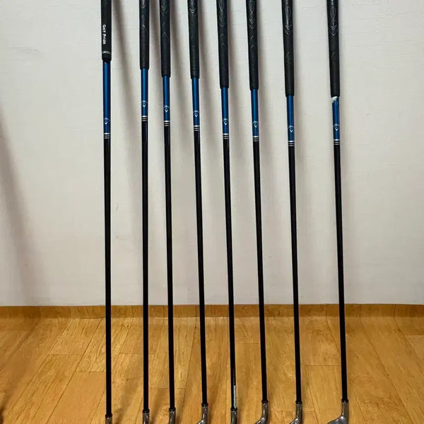 [BUNJANG] Callaway X-18 Iron Set (4-SW, 8 Clubs) 75R Flex / 캘러웨이X18 4번아이언~S아이언 세트 총8개 75R 플렉스