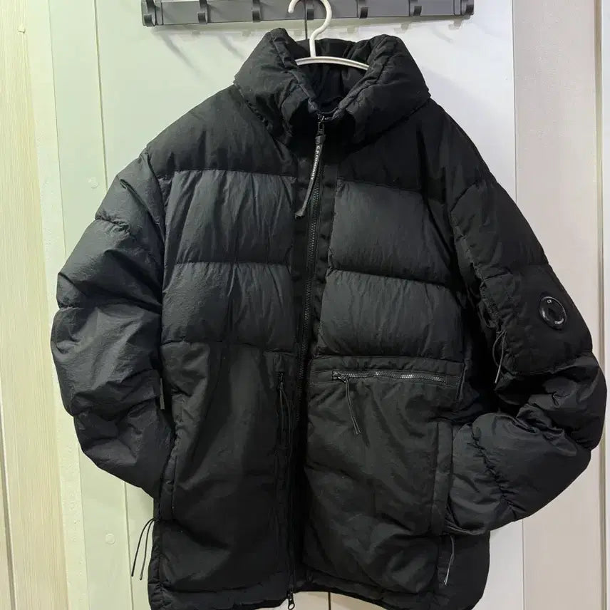 [BUNJANG] CP Company Tailor Lens Padded Jacket Black / [정품] CP컴퍼니 테일론렌즈 패딩 블랙