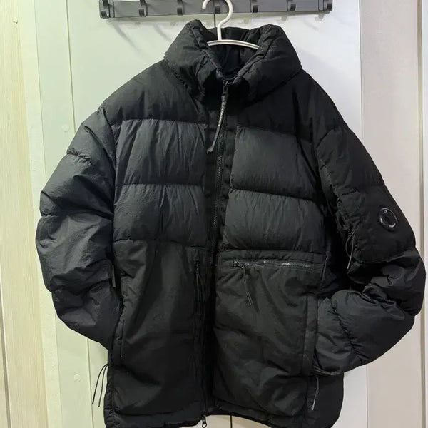 [BUNJANG] CP Company Tailor Lens Padded Jacket Black / [정품] CP컴퍼니 테일론렌즈 패딩 블랙