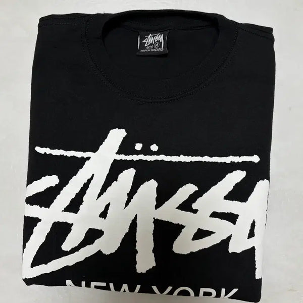 [BUNJANG] Stussy World Tour T-Shirt Black M / (공홈 구매)스투시 월드투어 반팔티 블랙 M