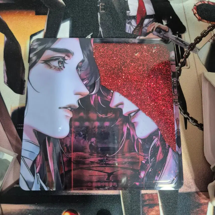 [BUNJANG] Heaven Official's Blessing Animate Glitter Coaster / 천관사복 애니메이트 글리터 컵받침 판매