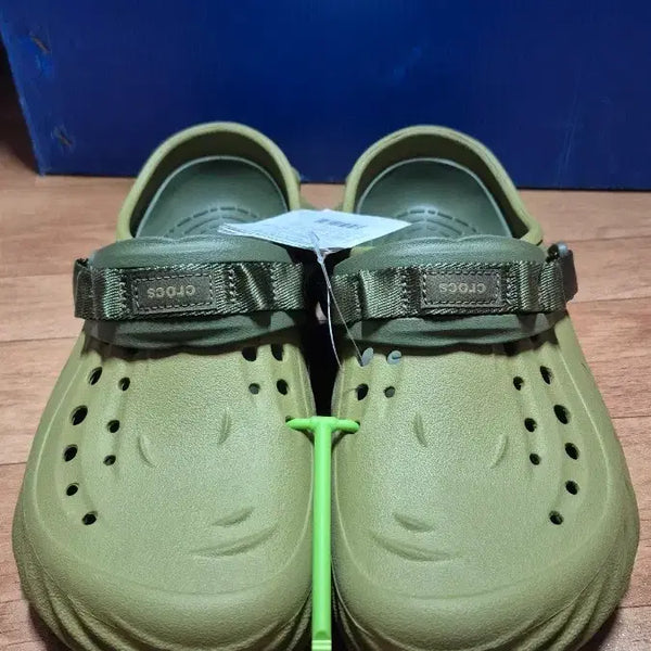 [BUNJANG] Crocs Eco Clog Khaki Aloe Size 270 / 크록스 에코 클로그 카키 알로에