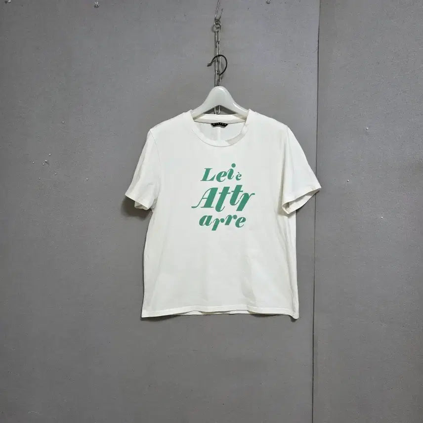 [BUNJANG] Sisley Round Neck T-Shirt White / 시슬리 라운드 티셔츠 85  n5908