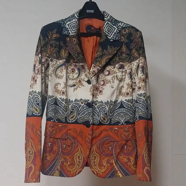 [BUNJANG] Etro Paisley Women's Jacket Size 40 / 에트로 페이즐리 여성 자켓 40 춘추 상태좋음 정품